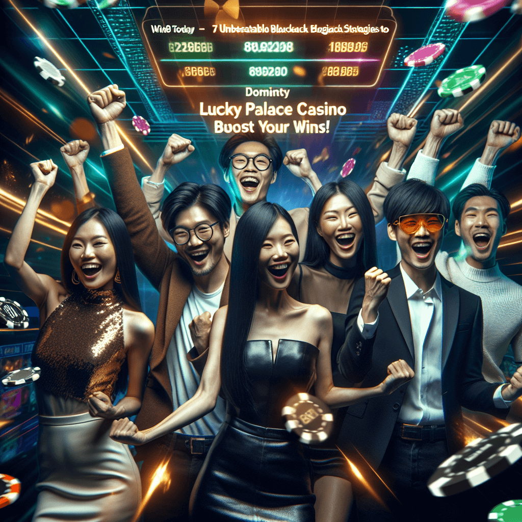 7 Unbeatable Blackjack Strategies to Dominate Lucky Palace Casino & Boost Your Wins!
