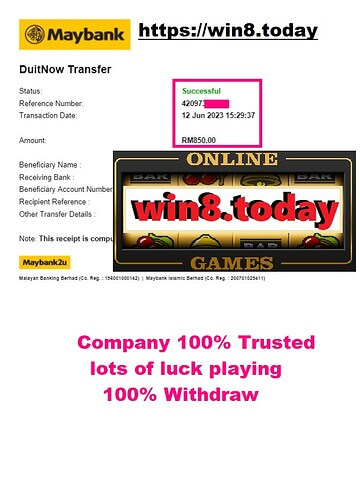 Lucky player celebrating big win at 3WIN8 Casino