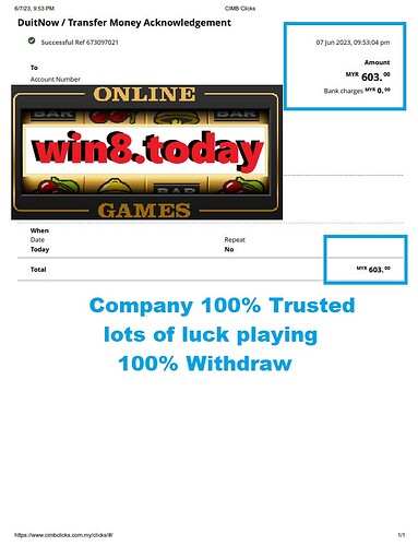 My Mega888 slot win journey from RM100 to RM503