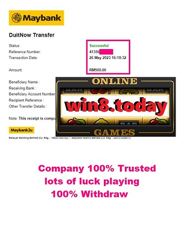 Mega888 winning moment from MYR60 to MYR500