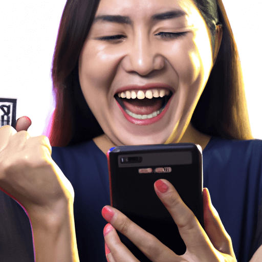 MEGA888 player celebrating a big win from a small investment
