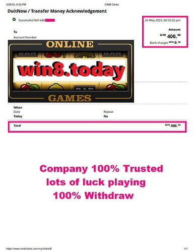 MEGA888 game interface showing potential wins