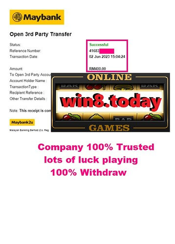Exciting dice game at 3Win8 Casino where you can win up to 400 MYR with a 30 MYR bet