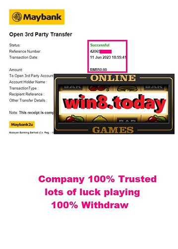 Win big jackpot with MYR30 at 3Win8
