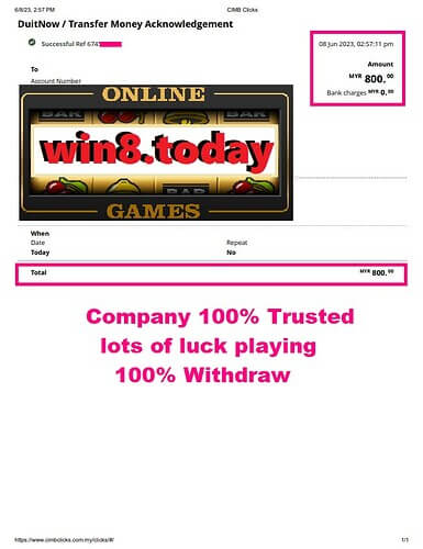 Sky777 Casino offers from MYR50 to MYR800