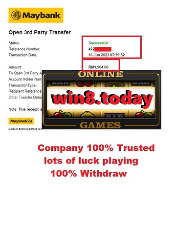 Celebrating a big win at Pussy888 Casino with MYR1,904 from MYR250