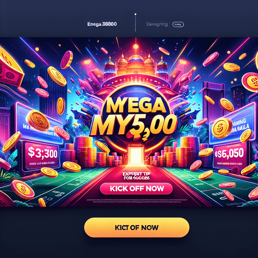 Call to action for Mega888 live chat