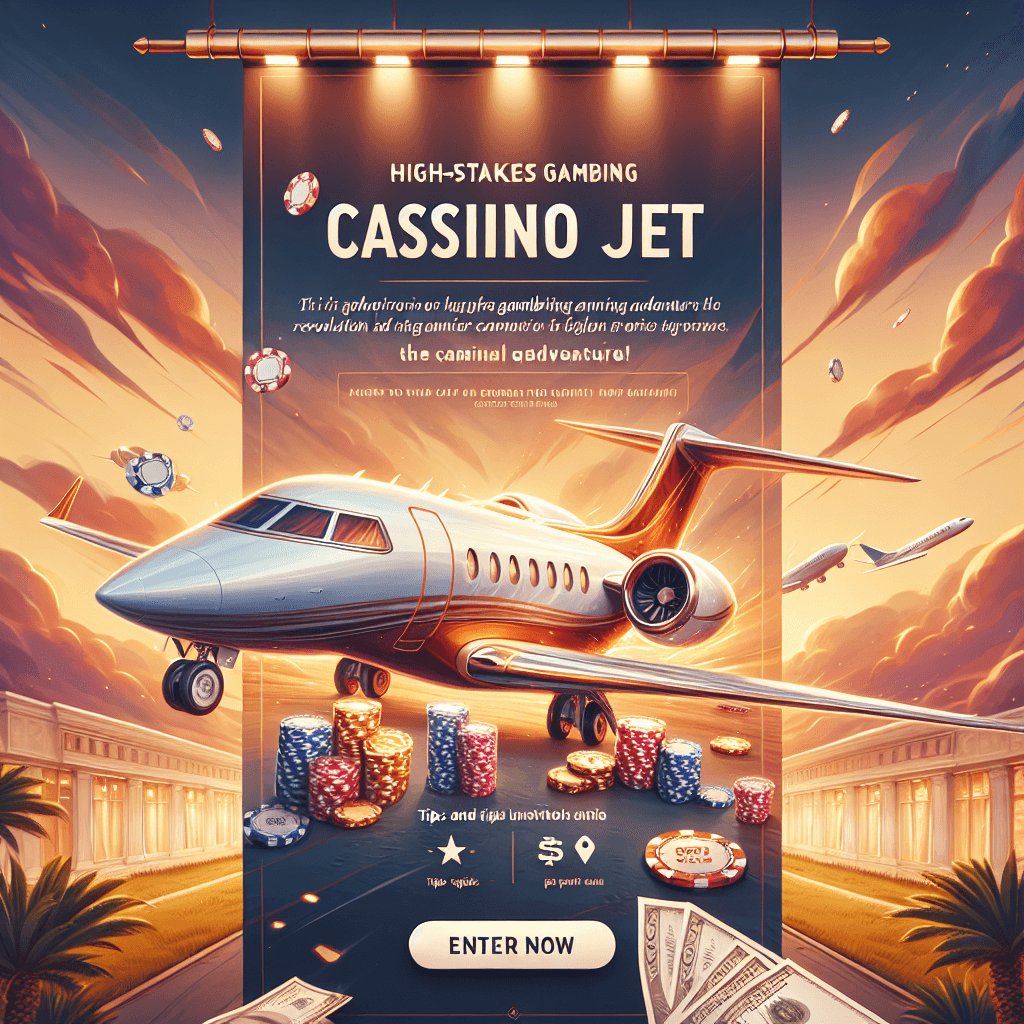 Call to action: Join Kass's casino jet for an exclusive gambling experience