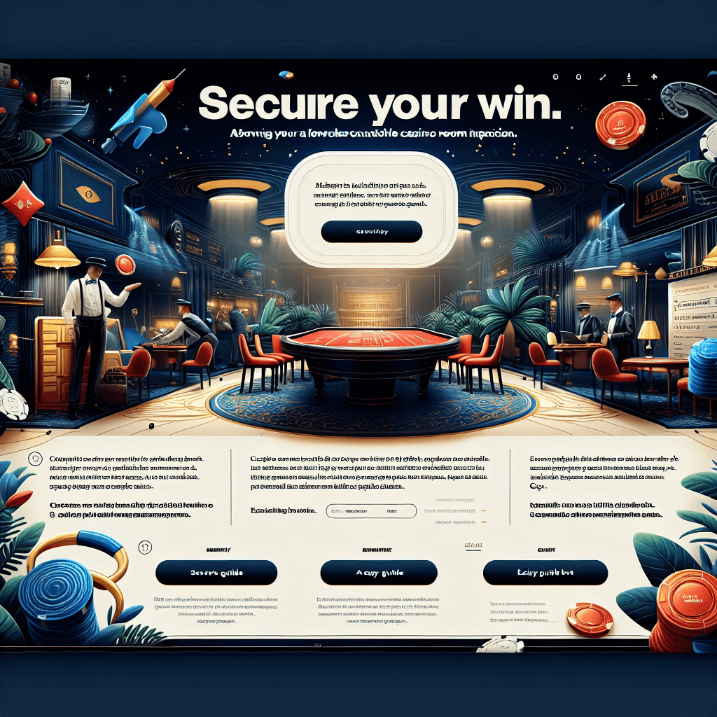 Live chat support for casino room inspection