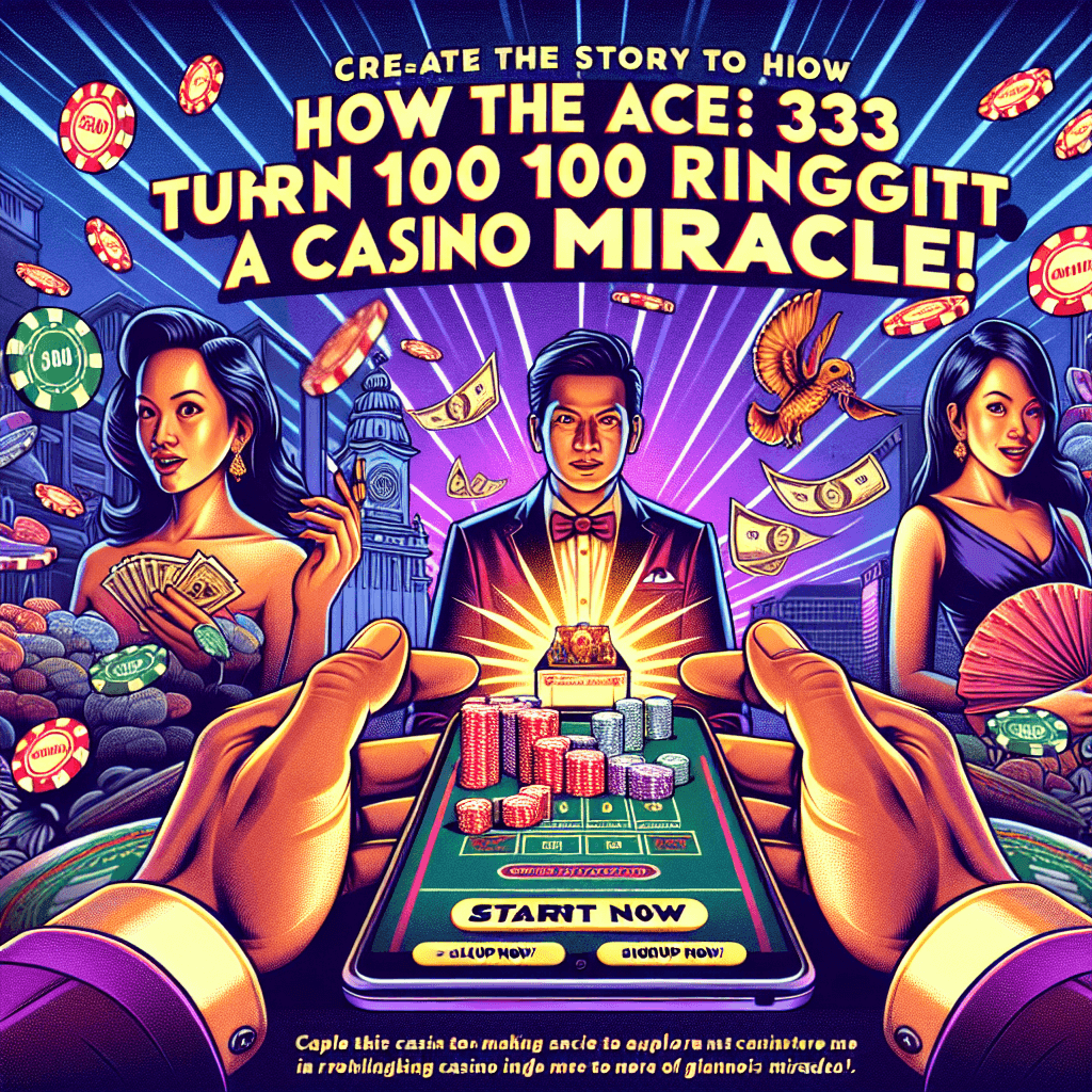 立即加入Ace333体验赌场好运