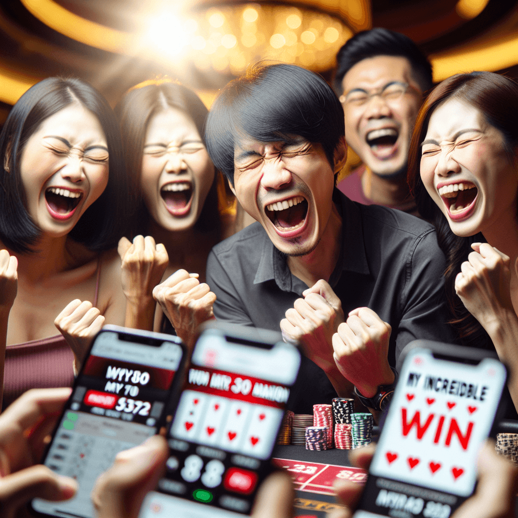 ACE333での勝利の瞬間