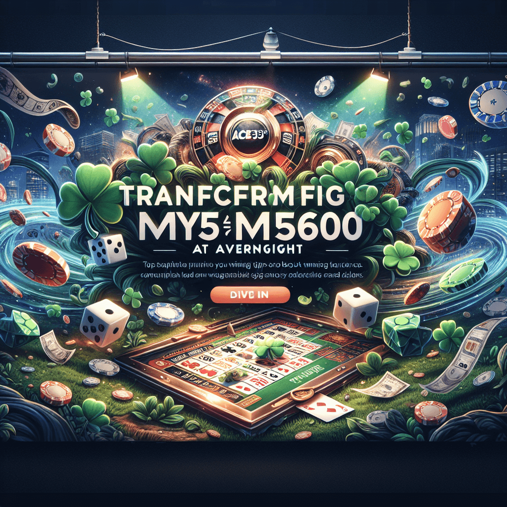 Start your winning journey at ACE333 Casino