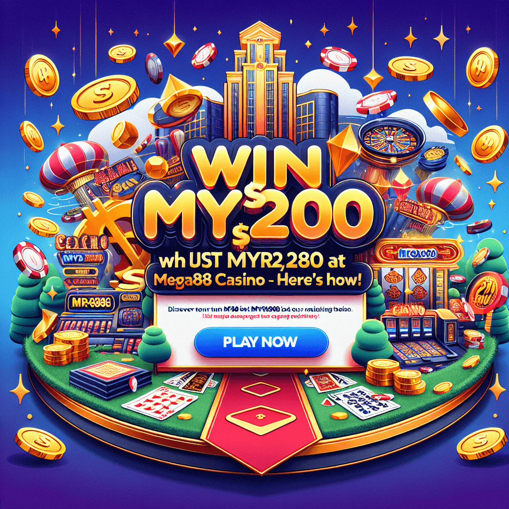 Call to action: Start playing at MEGA888 Casino to win MYR2,000