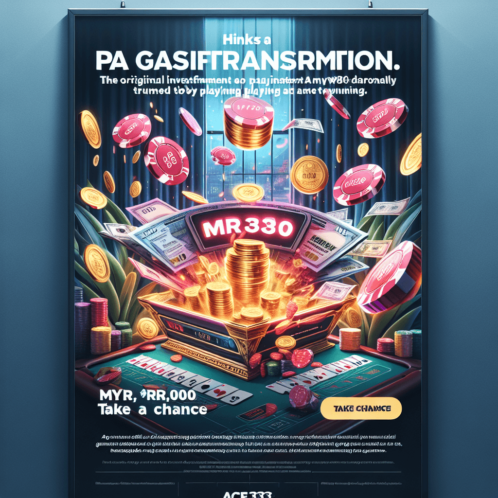 Join ACE333 Casino Game for a chance to win big