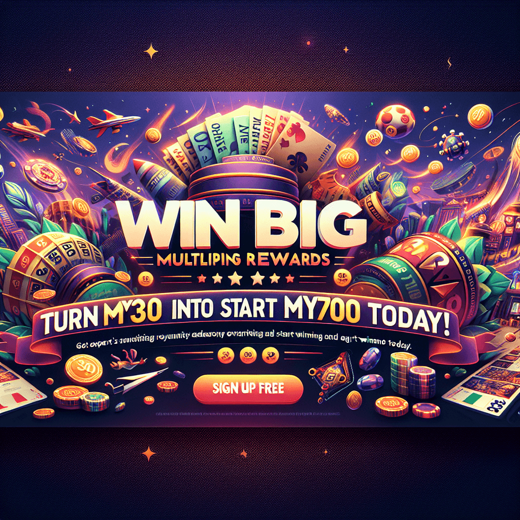 CTA for winning MYR700 with MYR30 at Pragmatic Play
