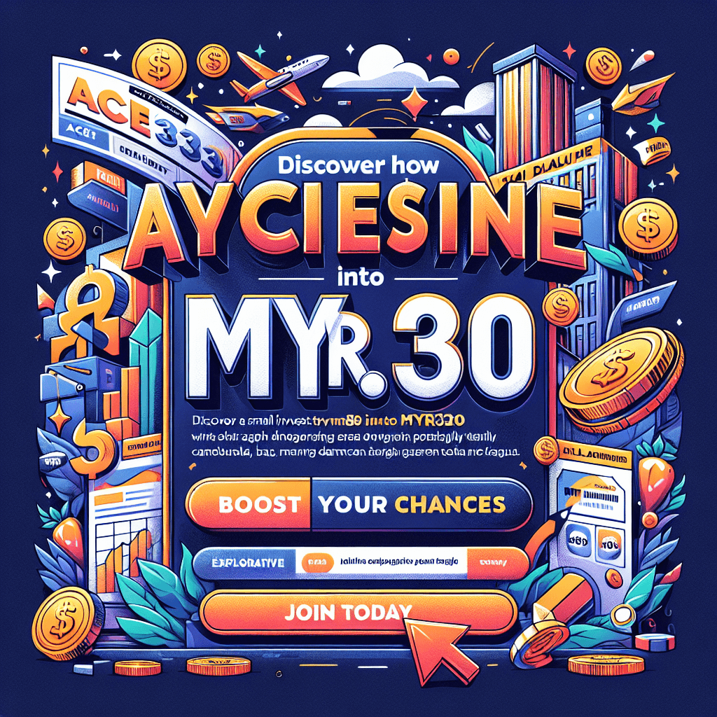 Call to action to join Ace333 and win big