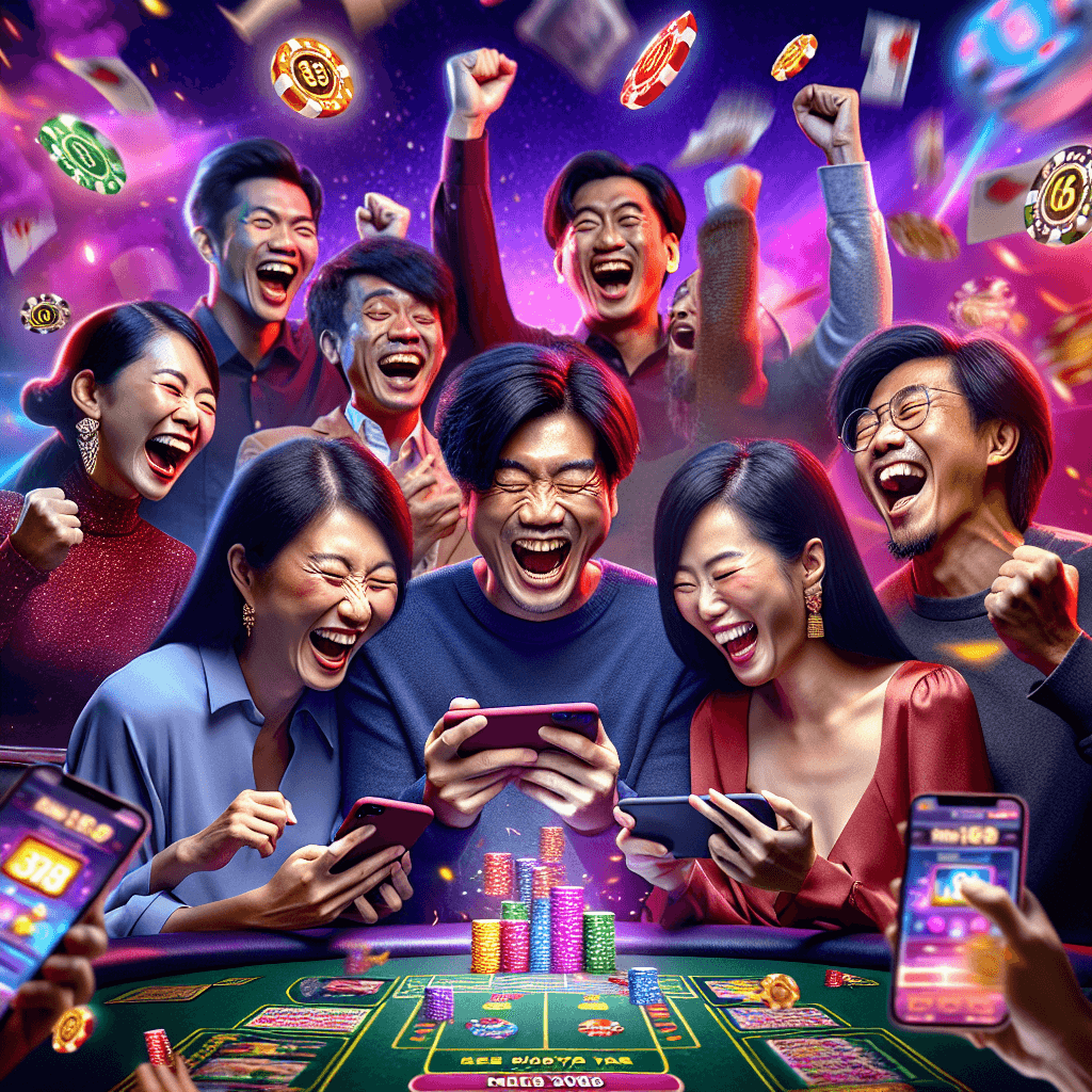 Mega888で大勝ちを目指すプレイヤー