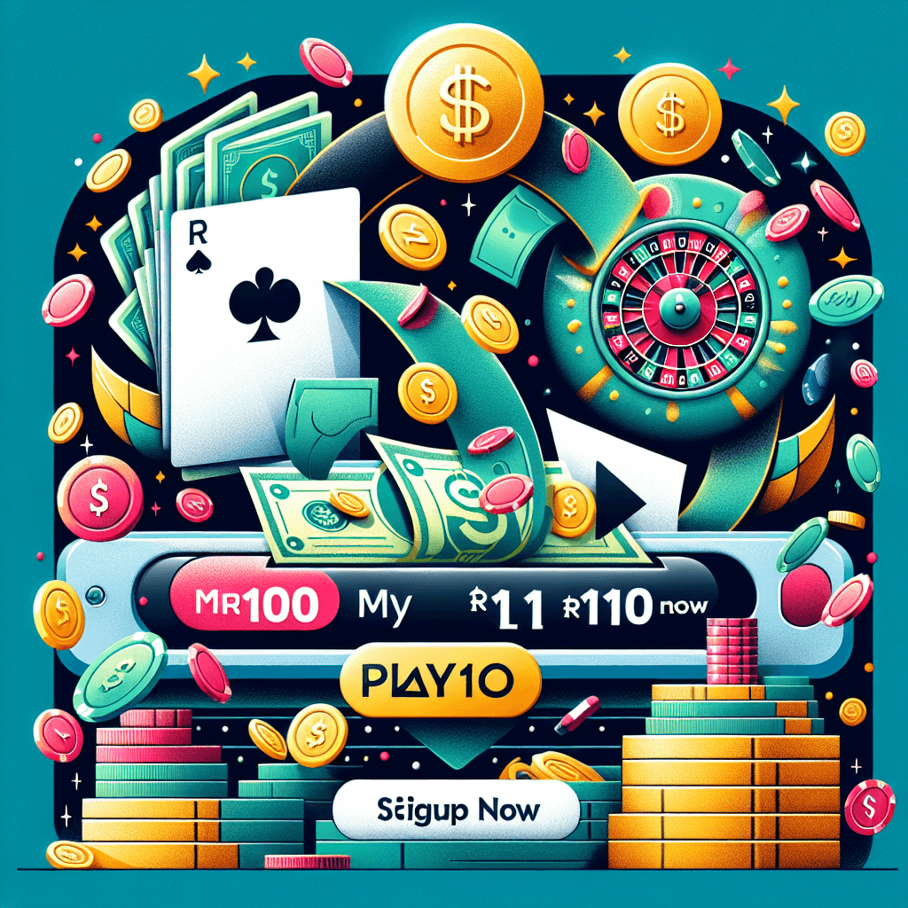 Call to action to start playing and win big